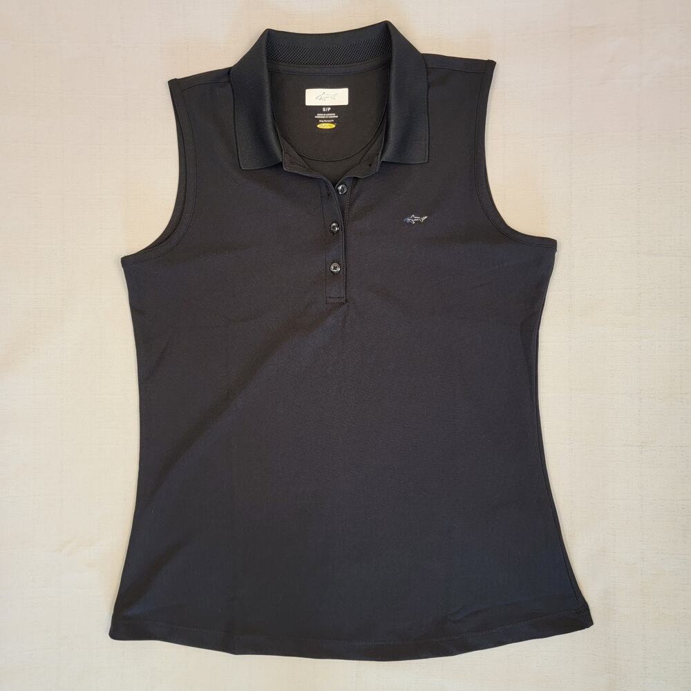 Greg Norman Sleeveless Classic Pique Polo